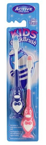 Beauty Formulas Active Oral Care Kids Quick Toothbrush (3-6 years) 2pcs