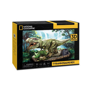 Cubic Fun 3D Puzzle National Geographic - T-Rex 8+