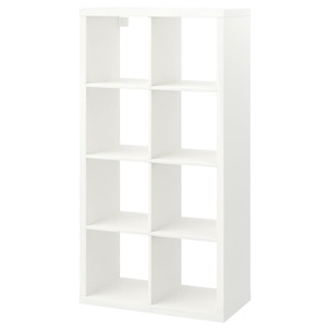 KALLAX Shelf unit, white, 77x147 cm
