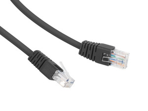 Gembird Patch Cord Cat.6 UTP 1m black