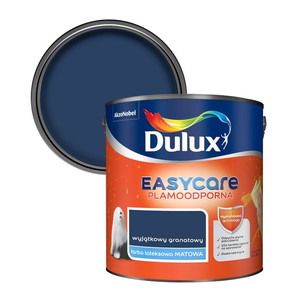 Dulux EasyCare Matt Latex Stain-resistant Paint 2.5l unique navy blue