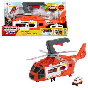 Matchbox Action Drivers Matchbox Rescue Helicopter HXM74 3+