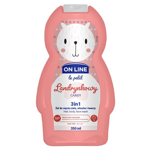 On Line Le Petit 3in1 Hair, Body & Face Wash Candy 350ml