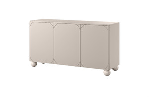 Cabinet Sonatia II 150 cm, with 4 internal drawers, cashmere