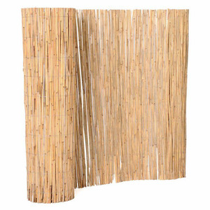 Reed Garden Screen 600x100cm, light brown