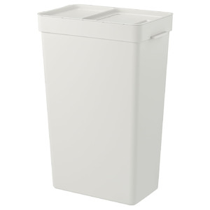 HÅLLBAR Bin, light grey, 35 l