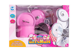 Metal Kitchen Playset 3+