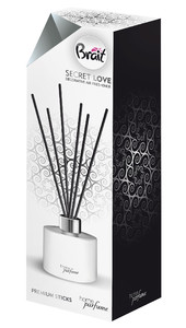 Brait Home Parfum Decor Fragrance Oil + Sticks Secret Love 100ml