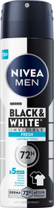 NIVEA MEN Black & White Invisible Fresh Anti-Bacterial Anti-Perspirant Deodorant Spray