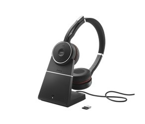 Jabra Headset with Stand Evolve 75 SE Link 380a MS Stereo