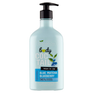 Bielenda Body Coctail Regenerating Body Lotion Blue Matcha & Blueberry 96% Natural 400ml