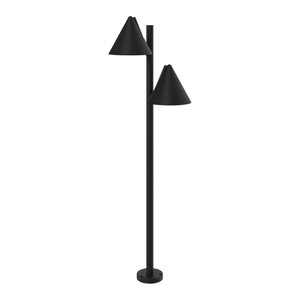 GoodHome Outdoor Lamp Eriksson M 2 x 600 lm IP44, black