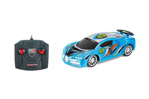 Toys For Boys R/C Racing Car, blue, 3+