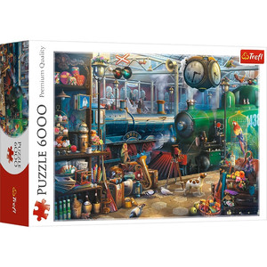 Trefl Jigsaw Puzzle Train Station 6000pcs 16+