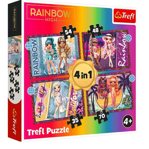 Trefl Children's Puzzle L.O.L. Surprise 4in1 4+