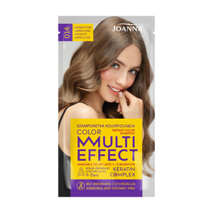 Joanna Multi Effect Color Keratin Complex Instant Color Shampoo no. 14 Aromatic Cappuccino 35g