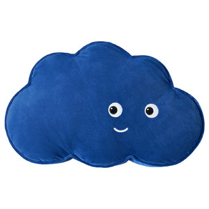 FISKUV Cushion, cloud/blue