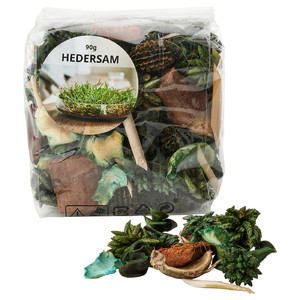 HEDERSAM Scented potpourri, Fresh grass/light green, 90 g