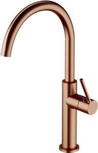 Omnires Sink Mixer Tap Tiverton TR50CPB, brushed copper