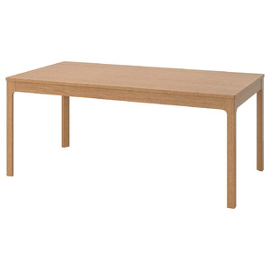 EKEDALEN Extendable table, oak, 180/240x90 cm