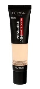 L'Oreal Infallible 24H Foundation Matte Cover no. 130 True Beige 30ml