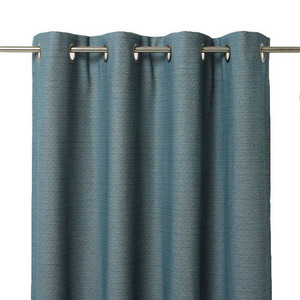 Curtain GoodHome Digga 140x260cm, sea blue