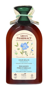 Green Pharmacy Hair Balm for Weak Hair Chamomile 98% Natural Vegan 300ml