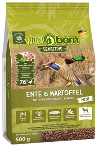 Wildborn Dog Food Sensitive Fresh Duck & Potato Adult Mini 500g