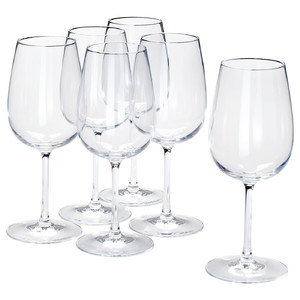STORSINT Wine glass, glass, 49 cl, 6 pack