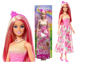 Barbie Royal Doll With Pink And Blonde Hair HRR08 3+