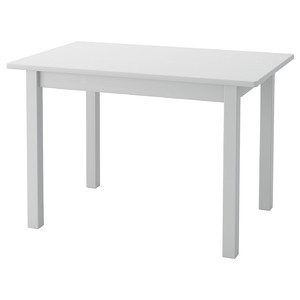 SUNDVIK Children's table, gray, 76x50 cm