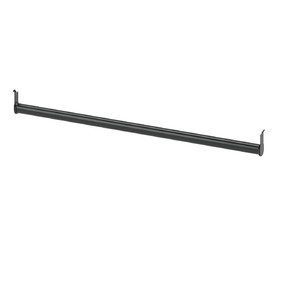 BOAXEL Clothes rail, anthracite, 60 cm