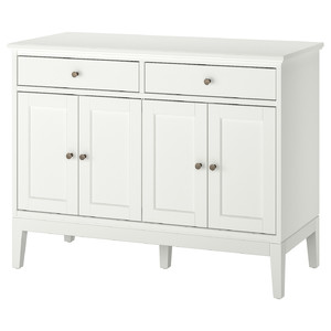 IDANÄS Sideboard, white, 124x50x95 cm