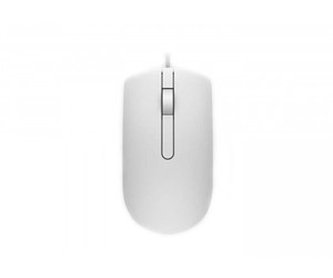 Dell Optical Wired Mouse USB MS116, white