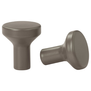 BAGGANÄS Knob, brown-beige, 21 mm