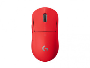 Logitech Wireless Optical Mouse G Pro X Superlight, red