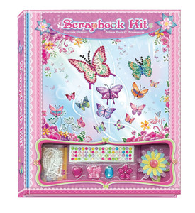 Pulio Pecoware Scrapbook Decorative Set Butterflies 6+