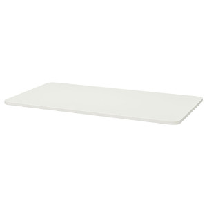 TOMMARYD Table top, white, 130x70 cm