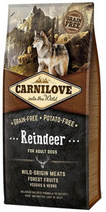 Carnilove Dog Food Reindeer Adult 1.5kg