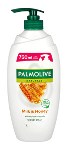 Palmolive Milk and Honey Shower Milk 750ml with Dispenser 