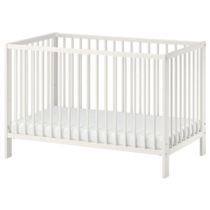 GULLIVER Cot, white, 60x120 cm