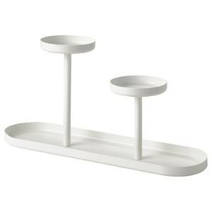 CHILISTRÅN Plant stand, white, 24 cm