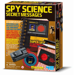 4M Kidz Labs Spy Science Secret Messages 3+