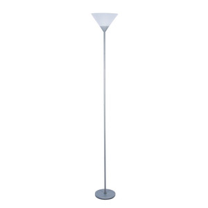 Floor Lamp E27, silver