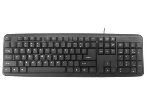 Gembird Standard Wired Keyboard USB KB-U-103, black