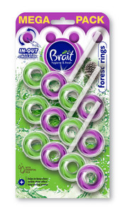 Brait Toilet Freshener Forest Rings 3x 40g