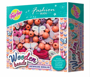 Toys Inn Wooden Beads Butterflies Fashion Bijou 450pcs 4+