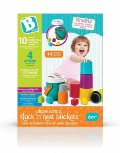 B-Kids Stack 'n Nest Buckets 6m+