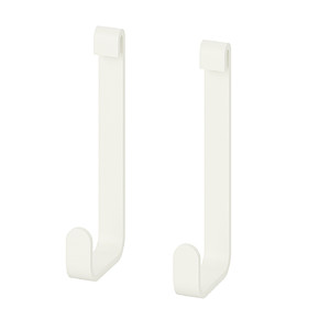 ENHET Hook, white, 6x24 mm