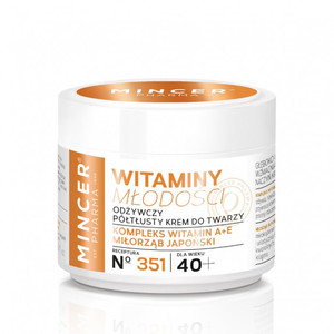 Mincer Pharma Nourishing Face Cream Youth Vitamins 351 40+ 50ml